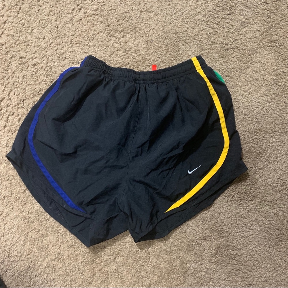 black nike shorts